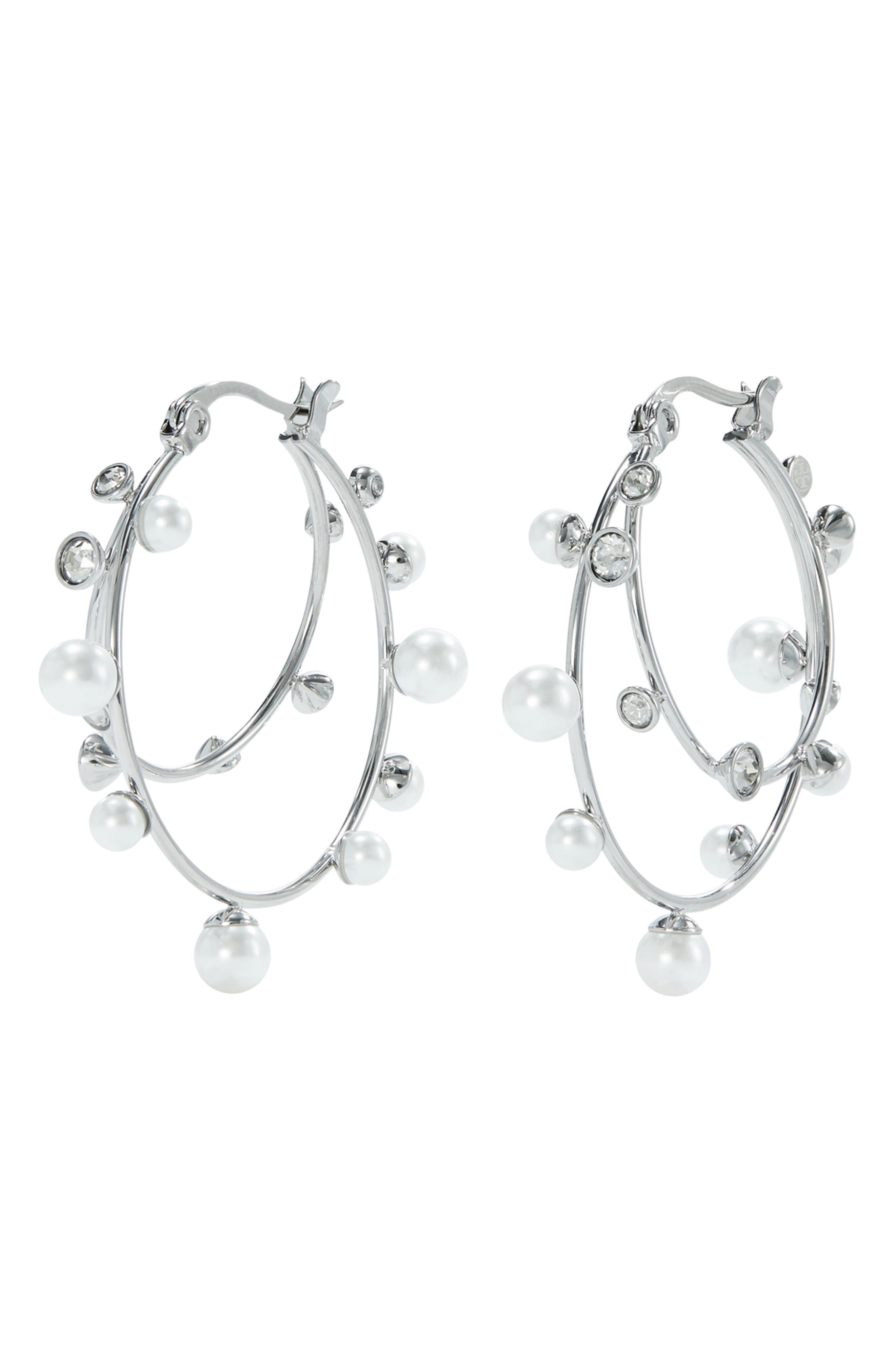 selected TORY SILVER / PEARL / CRYSTAL
