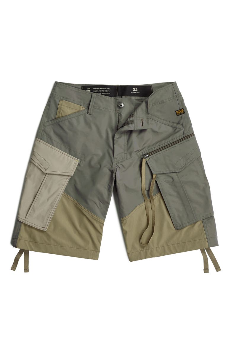 G-STAR Rovic Loose Fit Cargo Shorts, Alternate, color, Gs Grey