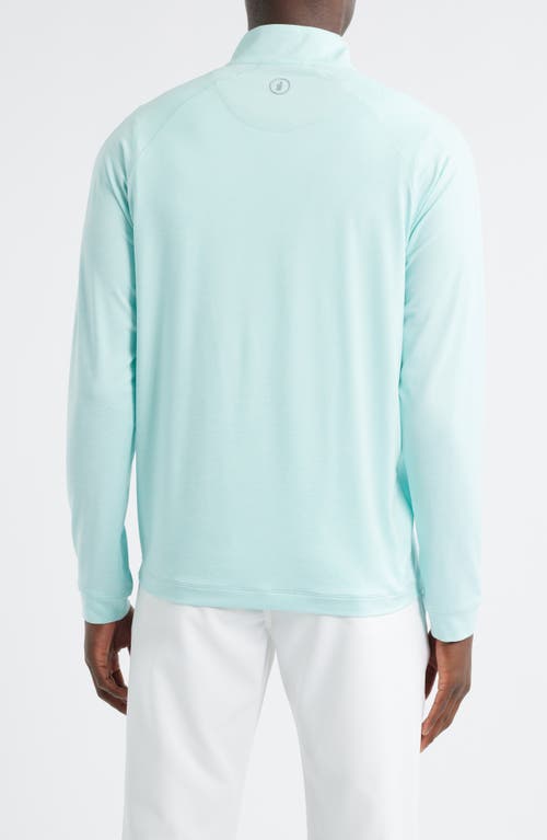 Johnnie-o Freeborne Prep-formance Quarter Zip Pullover In Blue