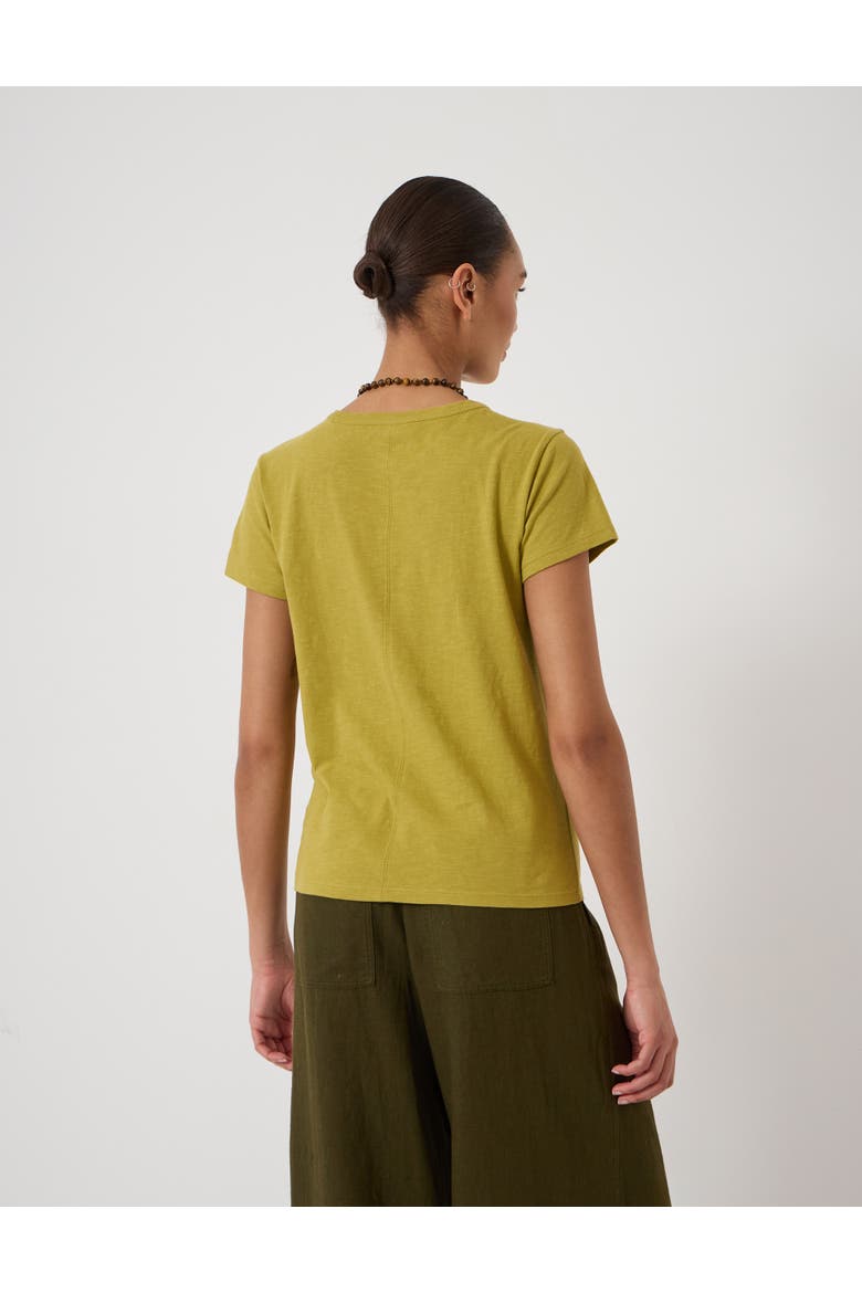 Crew Neck T-Shirt, Alternate, color, Olive Green