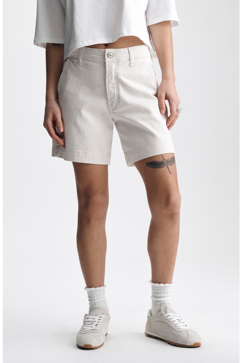 Chino Shorts, Main, color, CREAM COLORED TWILL