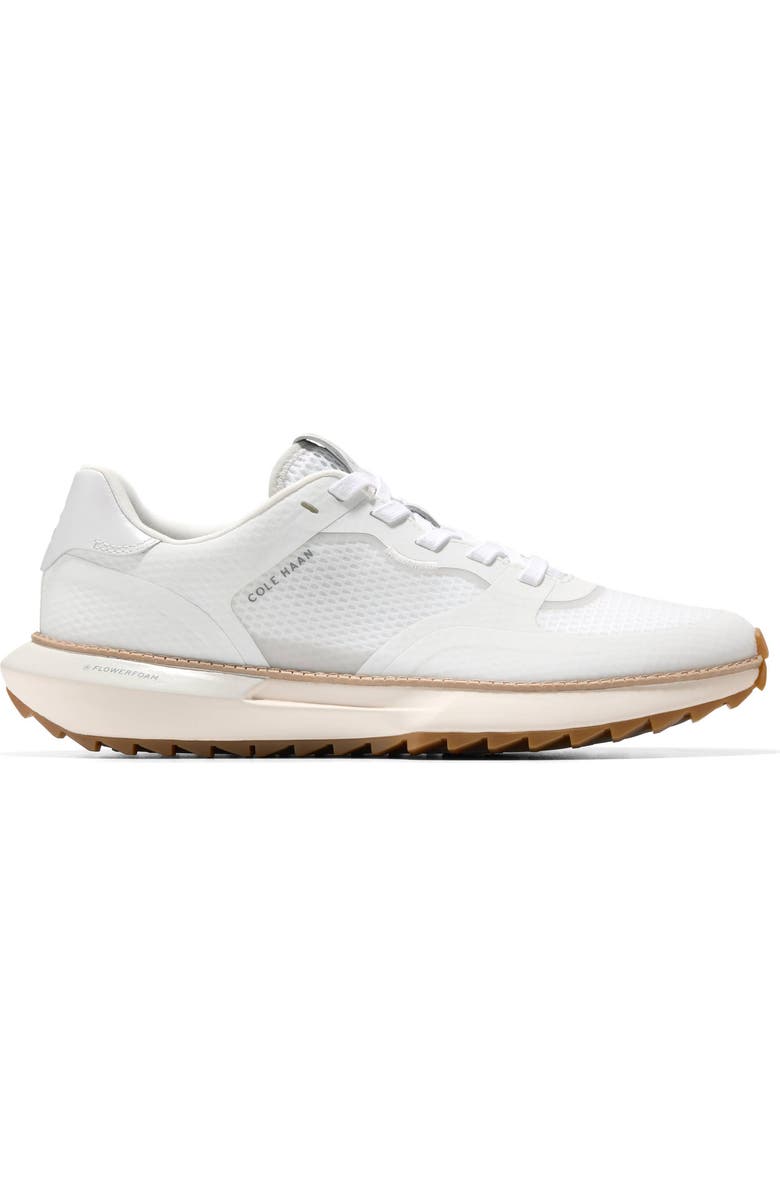 Cole Haan GrandPro Ashland II Golf Sneaker, Alternate, color, Optic White / Glacier Gray