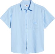 Obey Barry Stripe Short Sleeve Button-Up Shirt