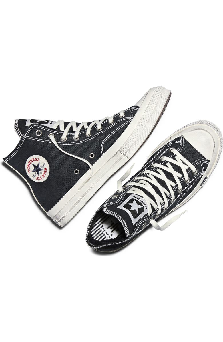Converse Chuck Taylor All Star High Top Sneaker, Alternate, color, Black/ Egret/ Black