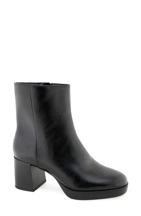 Tonya Faux Leather Bootie