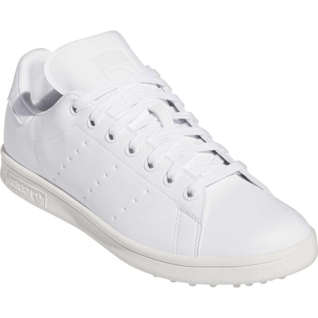 adidas Golf Gender Inclusive Stan Smith Spikeless Golf Shoe in White/White  product