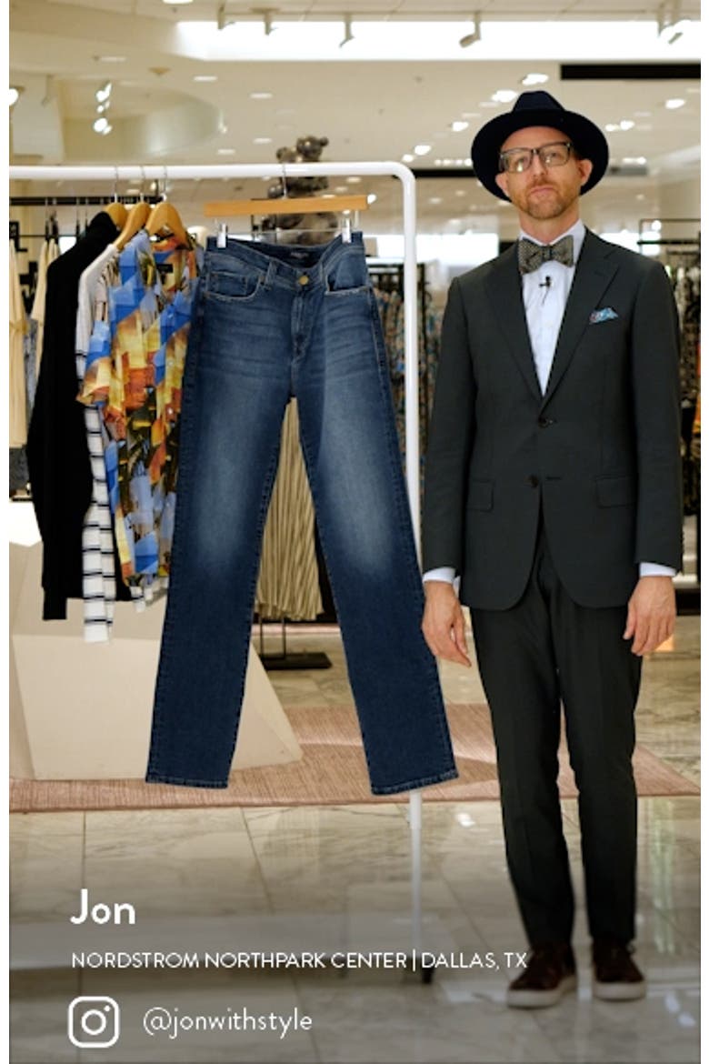 Jimmy Slim Straight Leg Jeans video