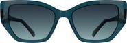 Kendra Scott Dira 56mm Butterfly Sunglasses