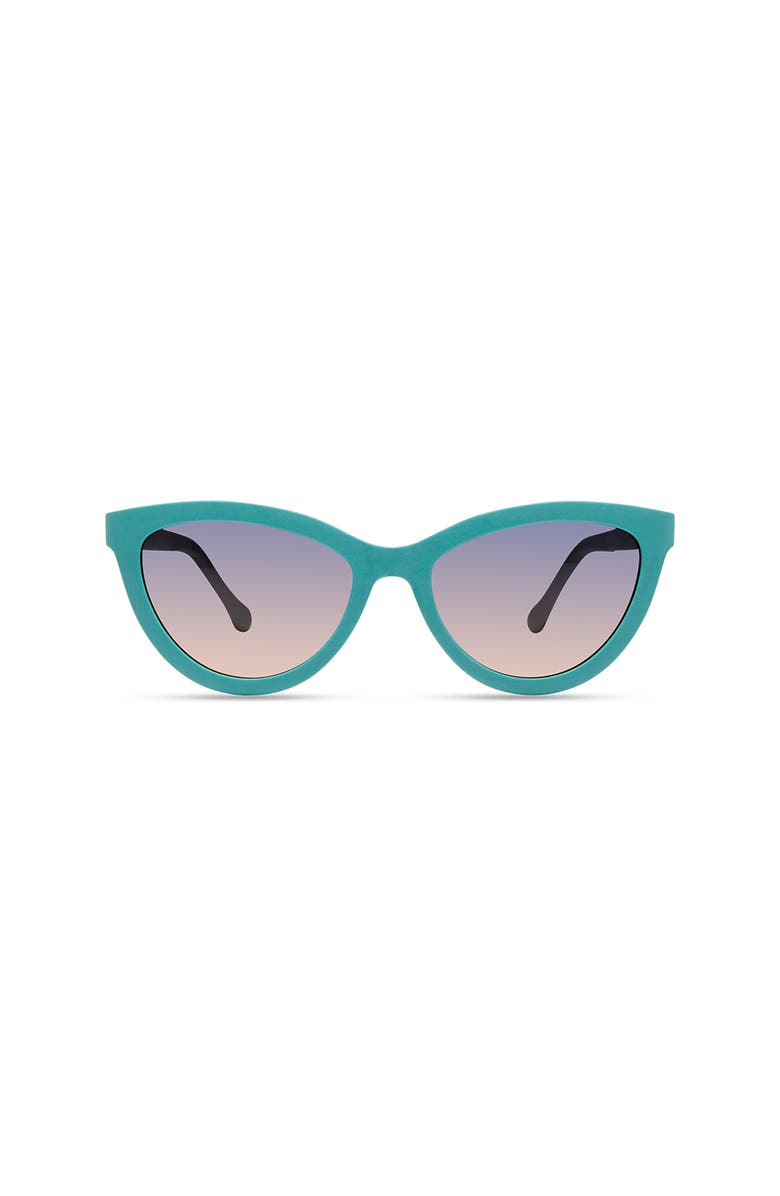 Eco Pearl Sunglasses, Main, color, Aqua