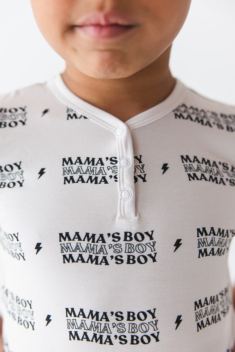 Pajama Set | Mama's Boy, Alternate, color, Beige