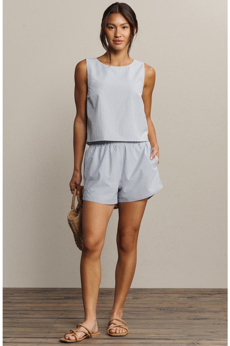 Saltair Boxy Tank, Alternate, color, WASHED NAVY STRIPE