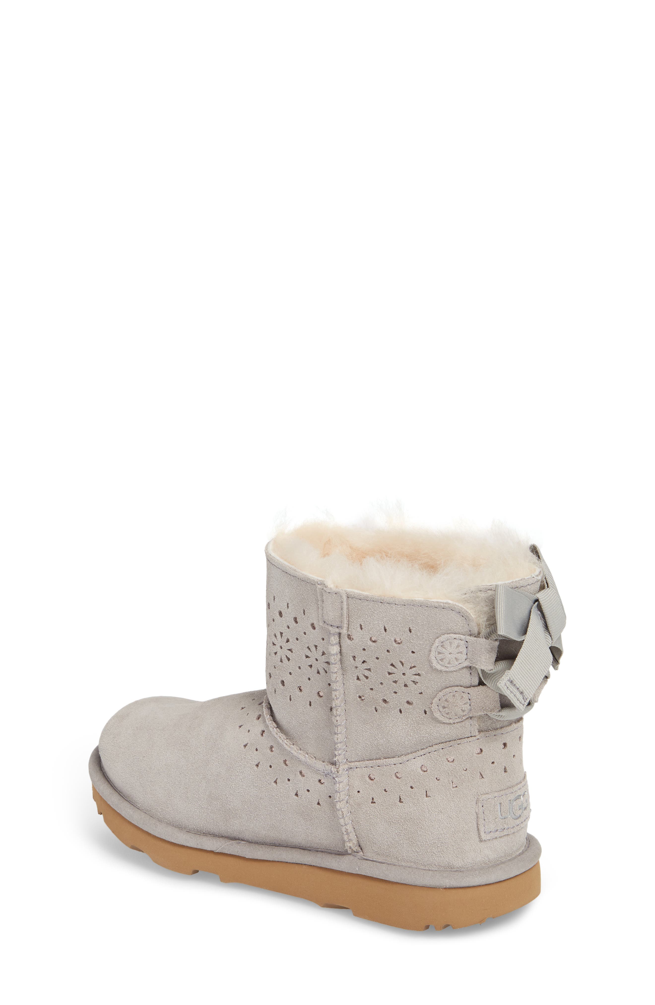 UGG<sup>®</sup> Dae Perforated Tie Back Boot, Alternate, color, 