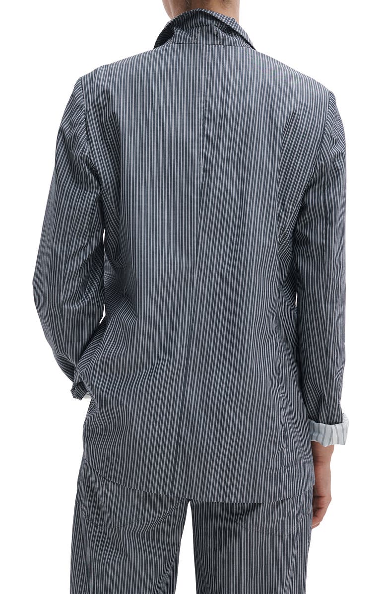 rag & bone Jennie Cotton Blazer, Alternate, color, Salst