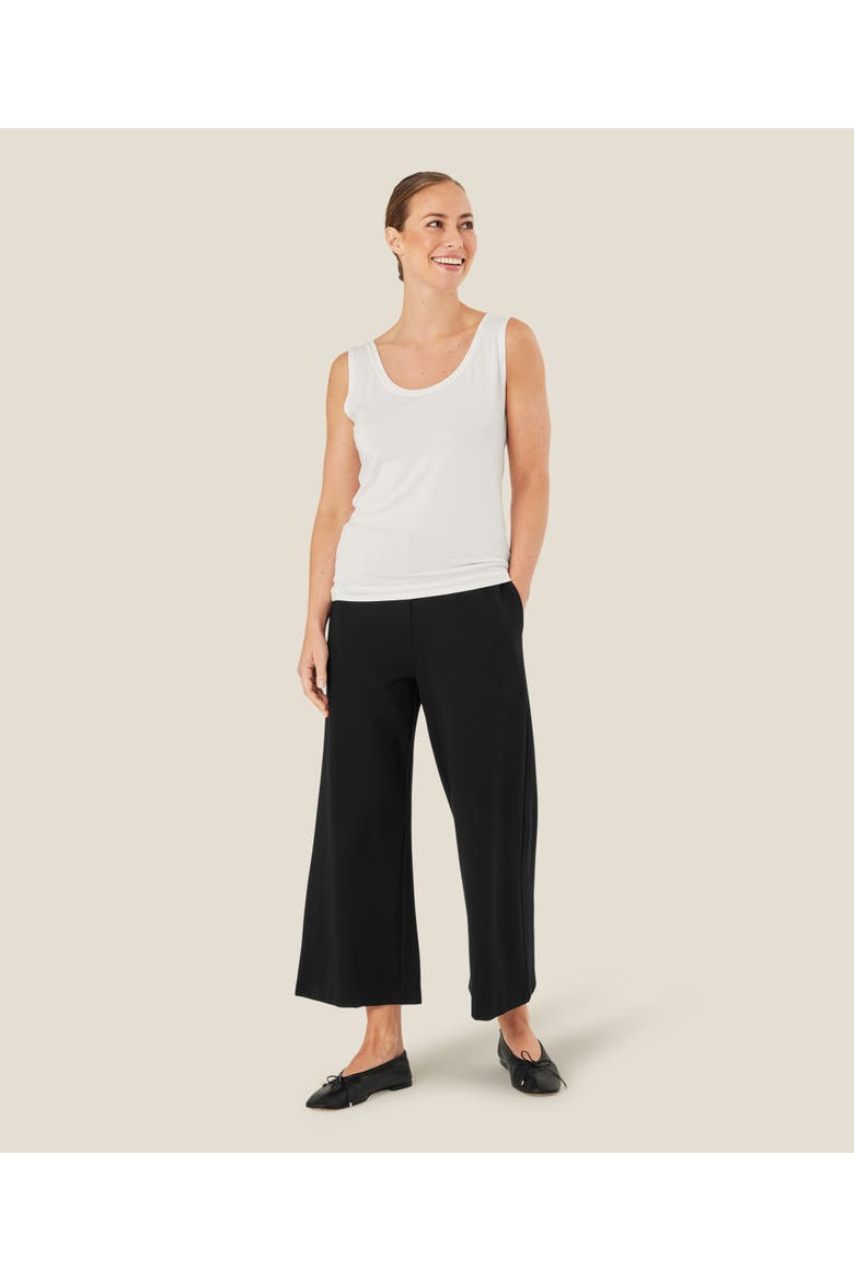 Maels Scoop Neck Vest, Alternate, color, White