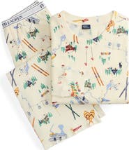 Polo Ralph Lauren Stretch Organic Cotton & Modal Long Pajamas