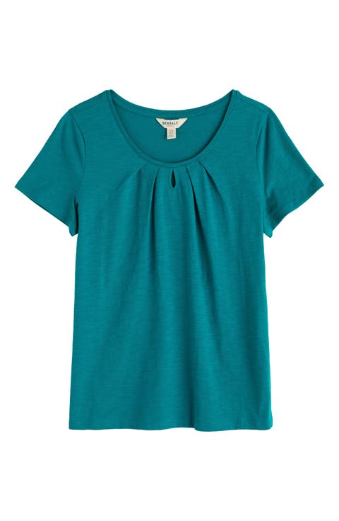 Appletree Keyhole Organic Cotton T-Shirt