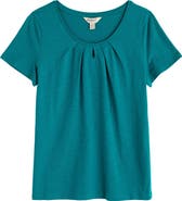 Seasalt Cornwall Appletree Keyhole Organic Cotton T-Shirt