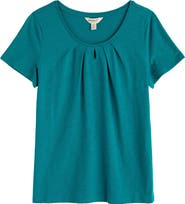 Seasalt Cornwall Appletree Keyhole Organic Cotton T-Shirt