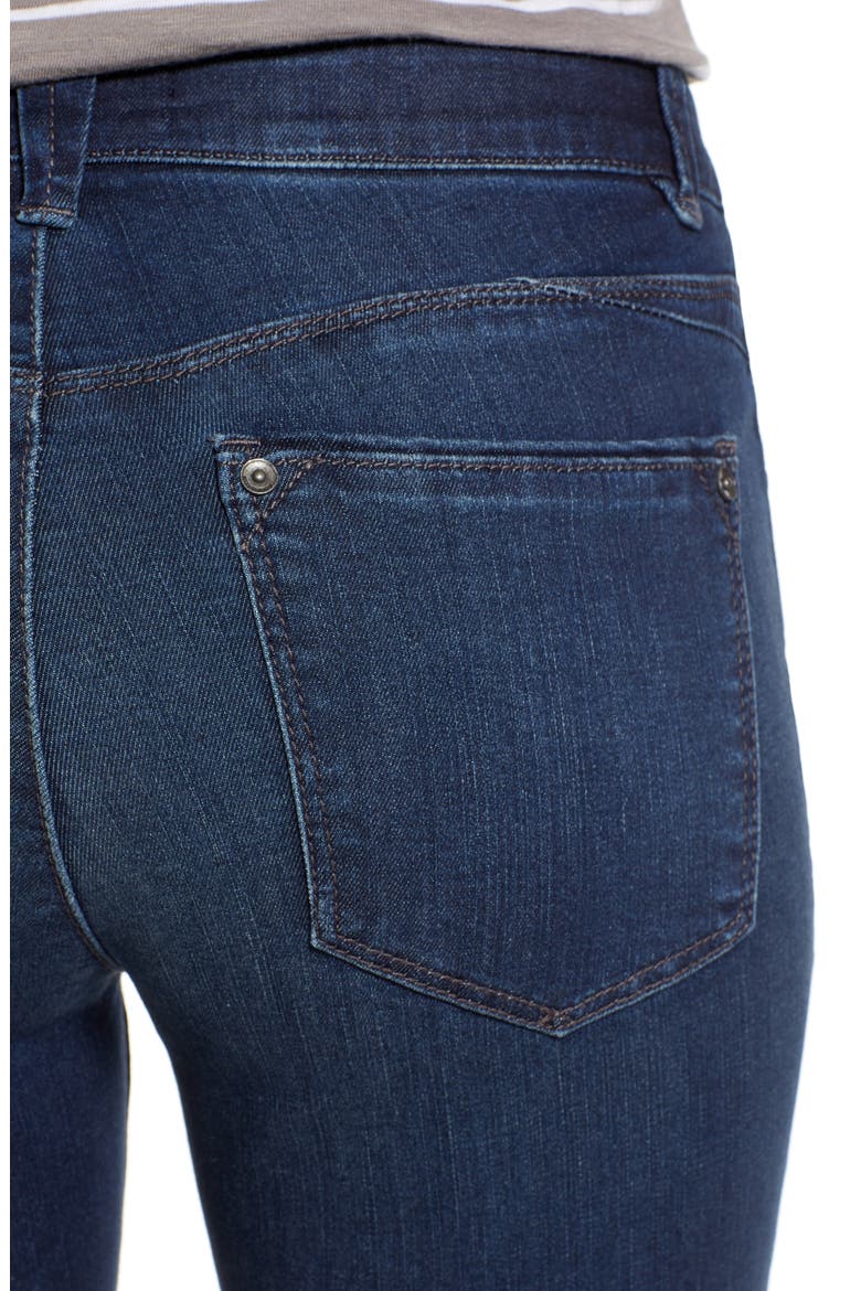 Ab-Solution High Rise Ankle Skinny Jeans (Nordstrom Exclusive), Alternate, color, INDIGO