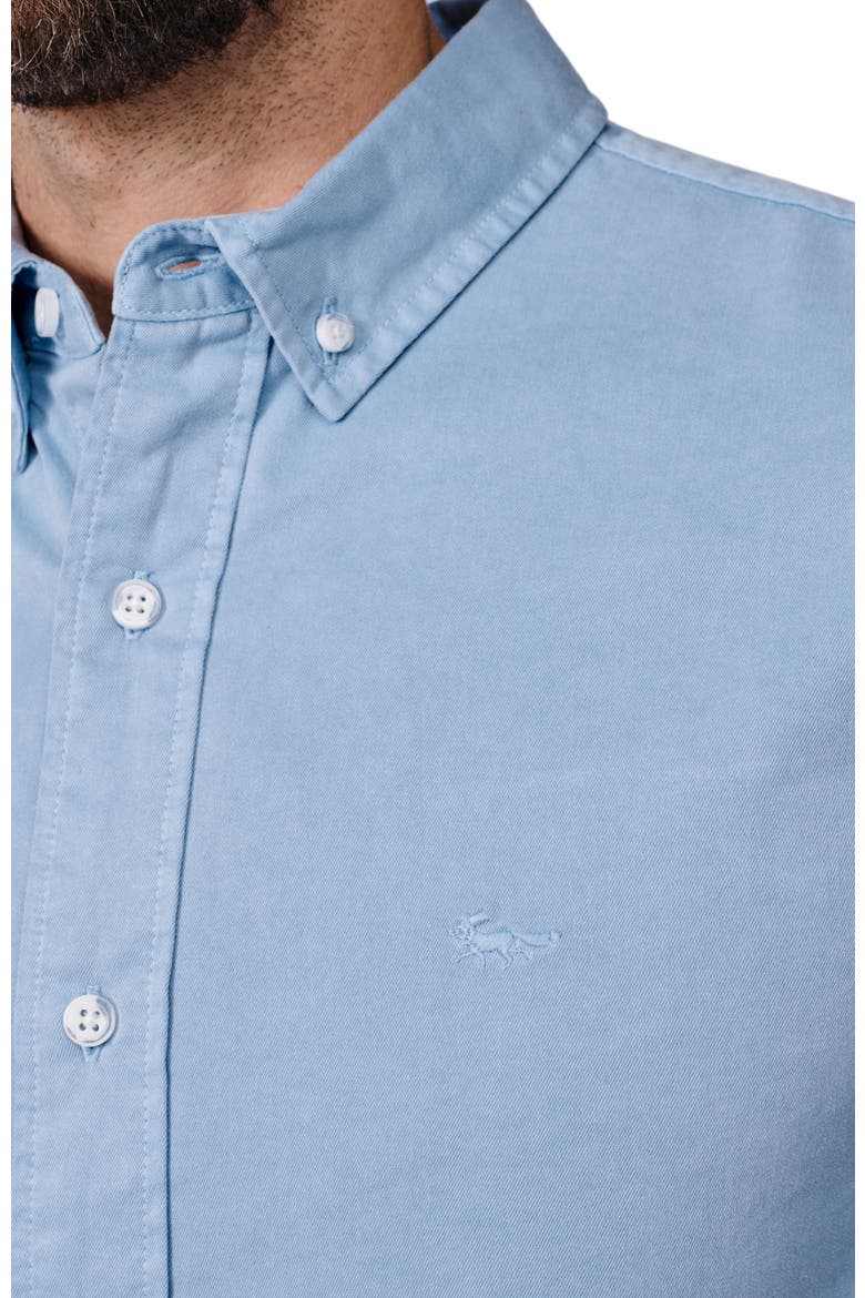 Hessle Long Sleeve Relaxed Fit Shirt, Alternate, color, Pale Blue