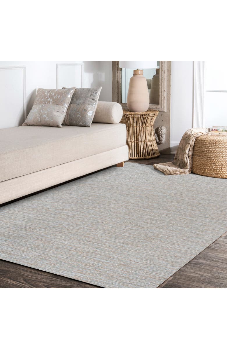 JONATHAN Y Ethan Modern Flatweave Solid Indoor/Outdoor Area Rug, Alternate, color, Gray