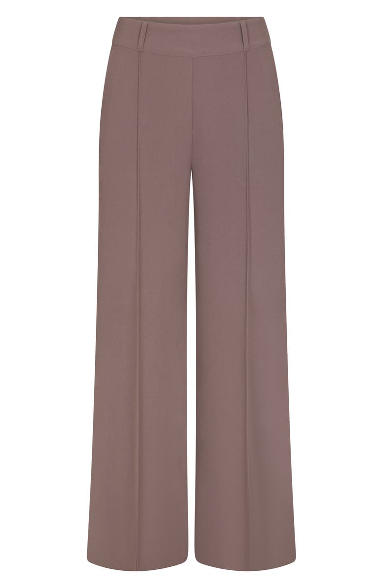 SPANX<sup>®</sup> Crepe Straight Leg Pants, Alternate, color, Smoke