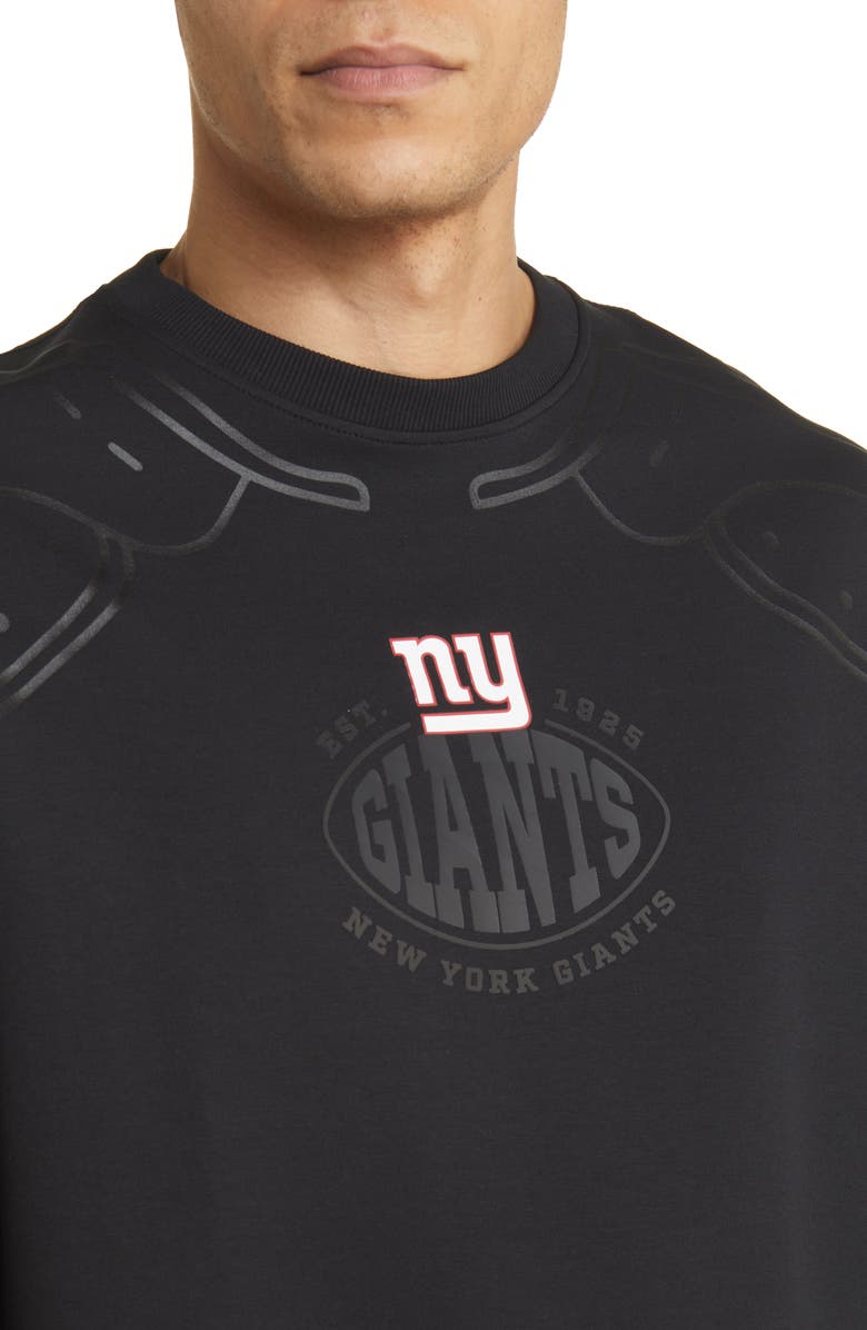 BOSS x NFL Blitz Crewneck Sweatshirt, Alternate, color, New York Giants Black