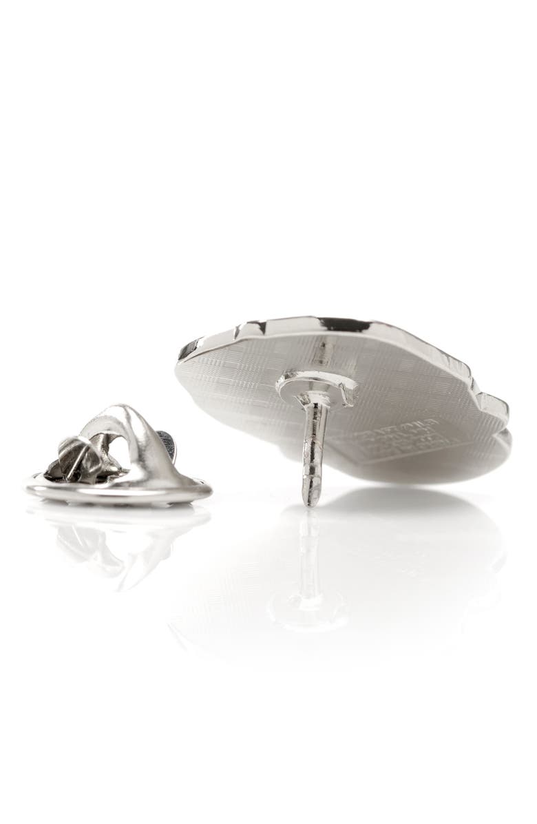 Cufflinks, Inc. LA Dodgers Sugar Skull Lapel Pin, Alternate, color, White