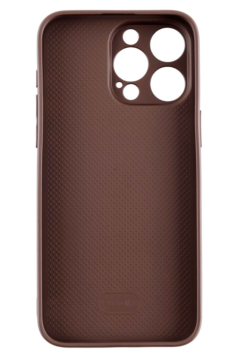 Cushion iPhone 15 Pro Max Phone Case, Alternate, color, BROWN