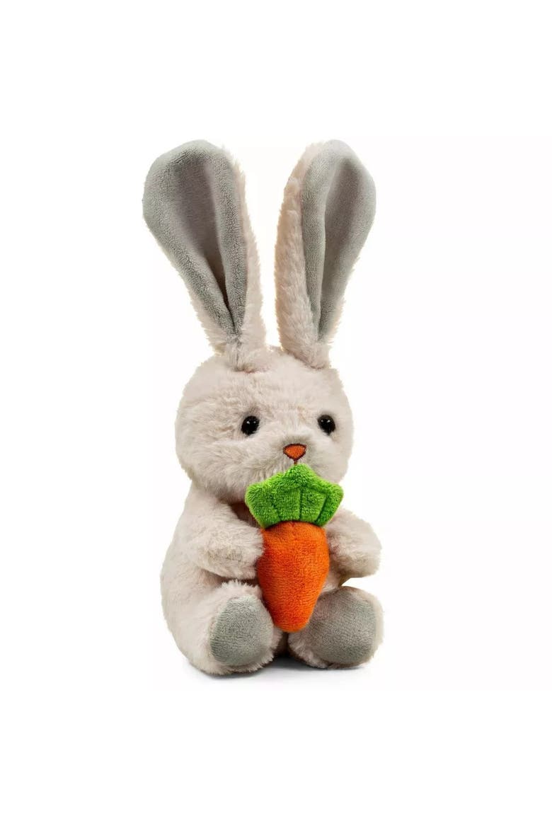 Easter Plush Bunny and Silicone Teether Gift Set 3-Piece, Alternate, color, Multicolor