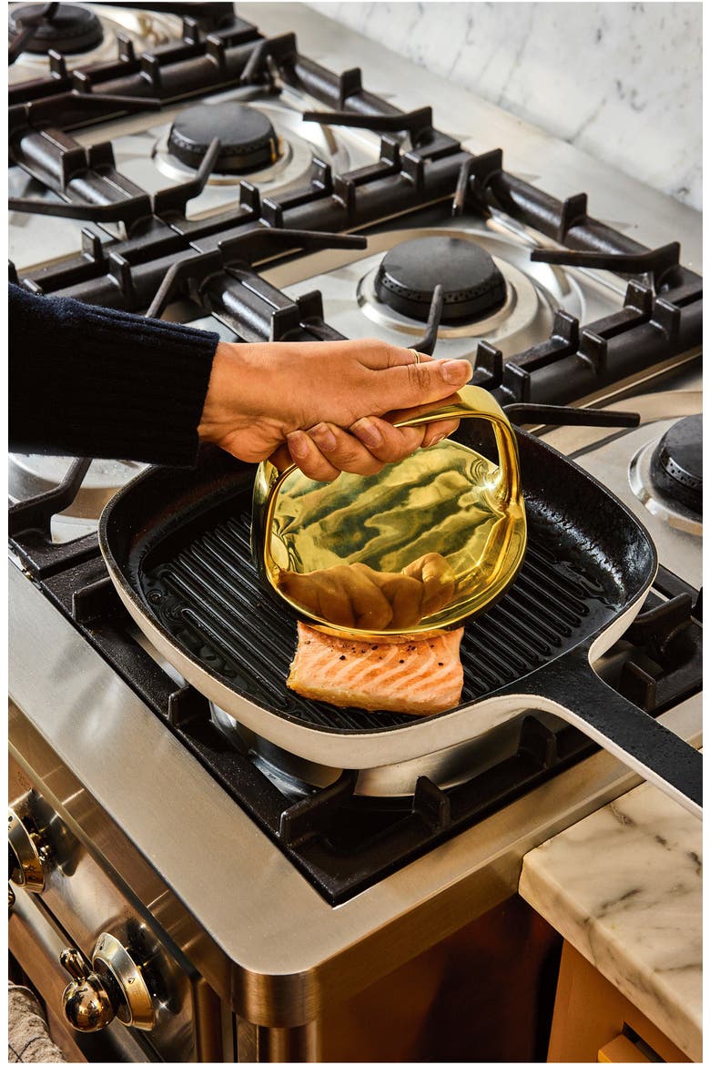 6-Inch Grill Press, Alternate, color, GOLD