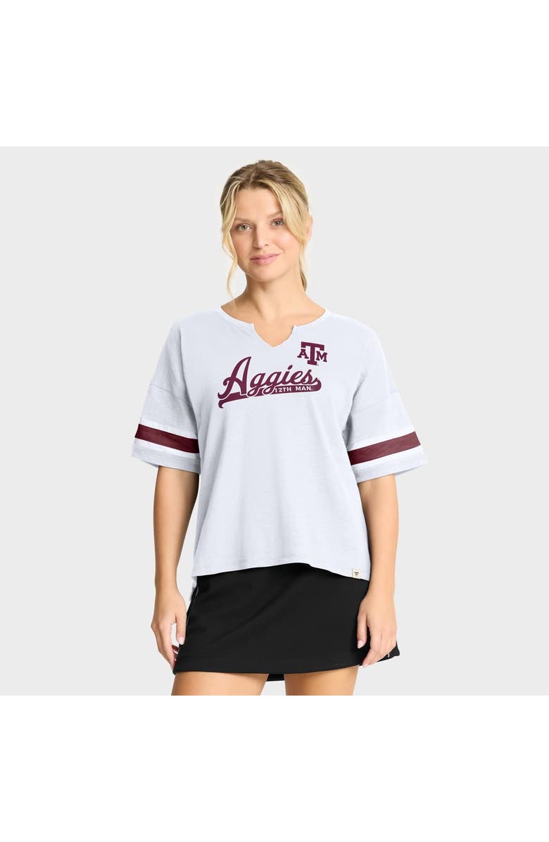 FANATICS Women's Fanatics White Texas A&M Aggies Hometown Premium Script T-Shirt, Main, color, White