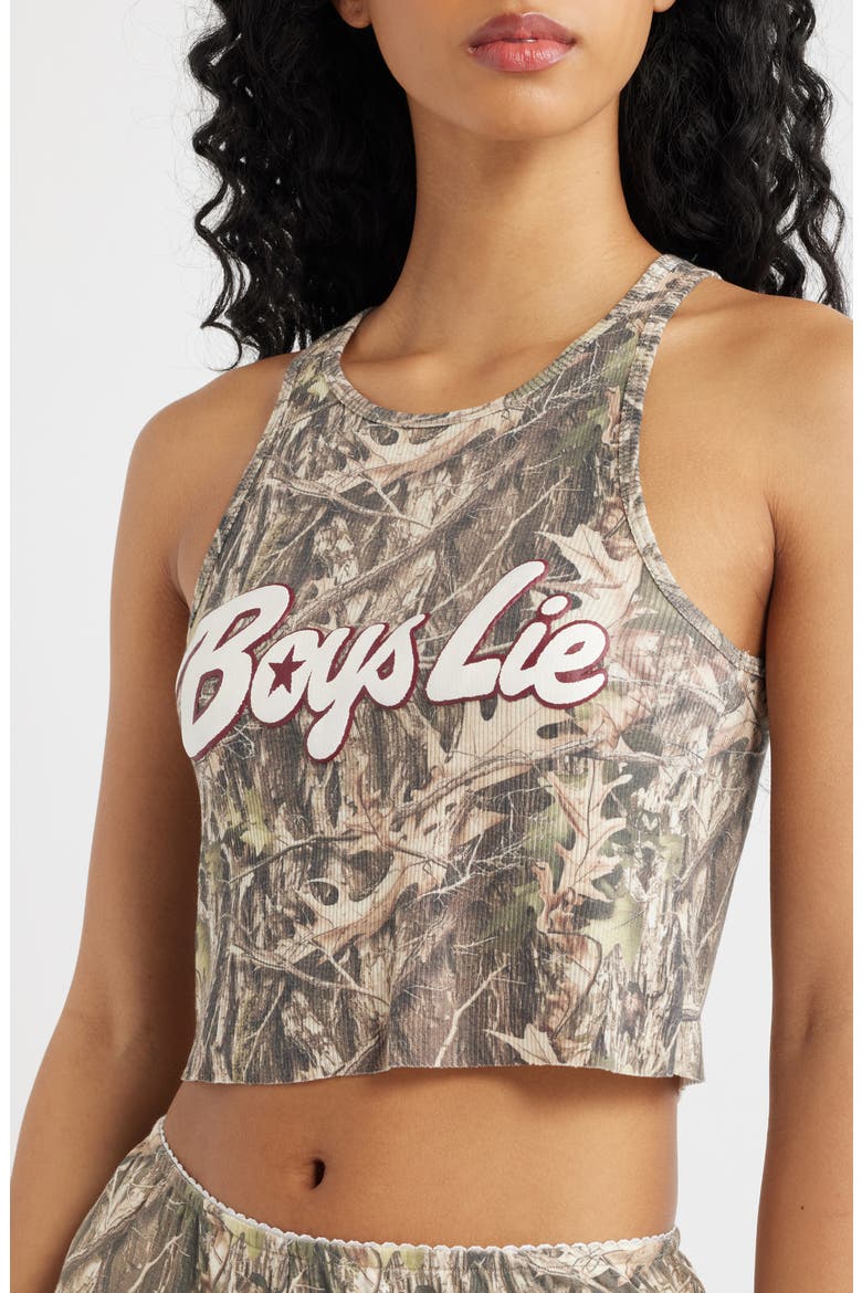 Starlight Graphic Crop Camo Tank, Alternate, color, MULTI