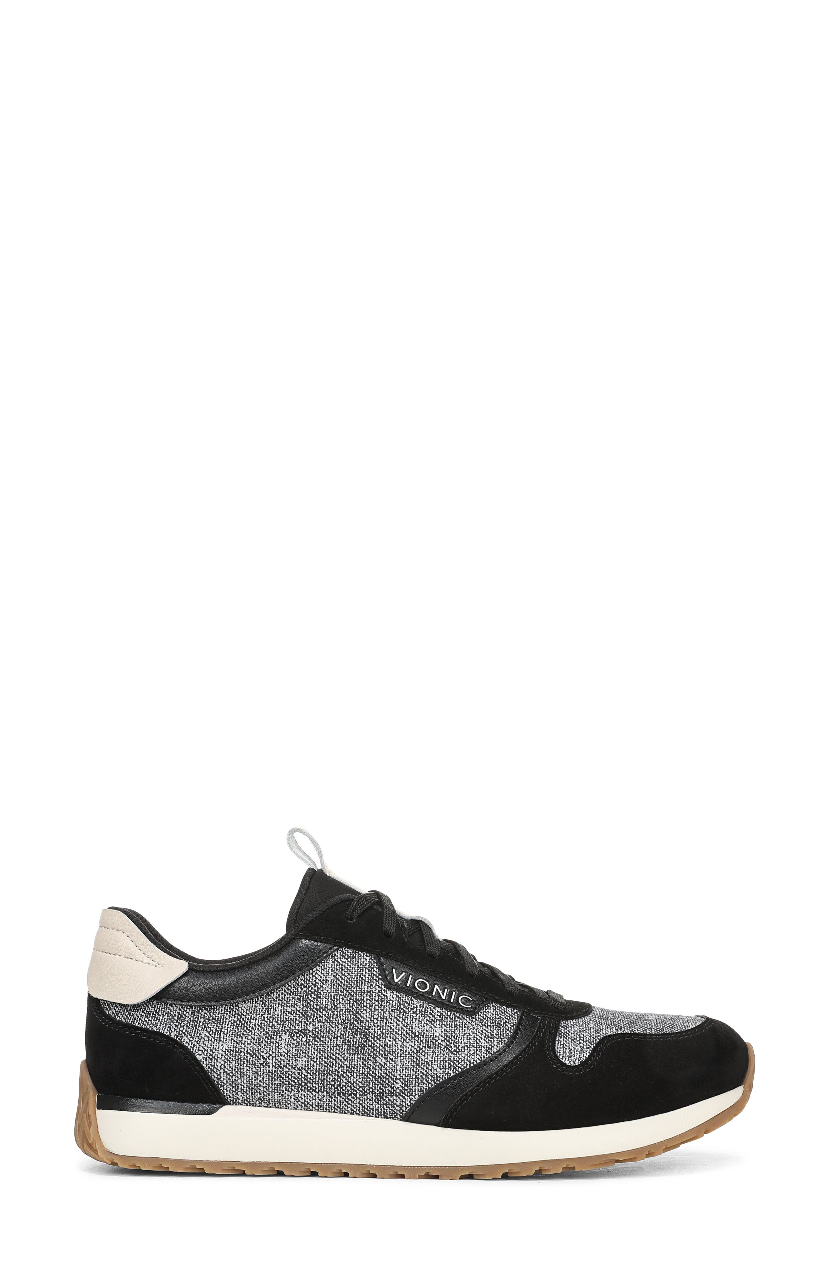 Vionic Monarch Sneaker, Alternate, color, Heathered Black