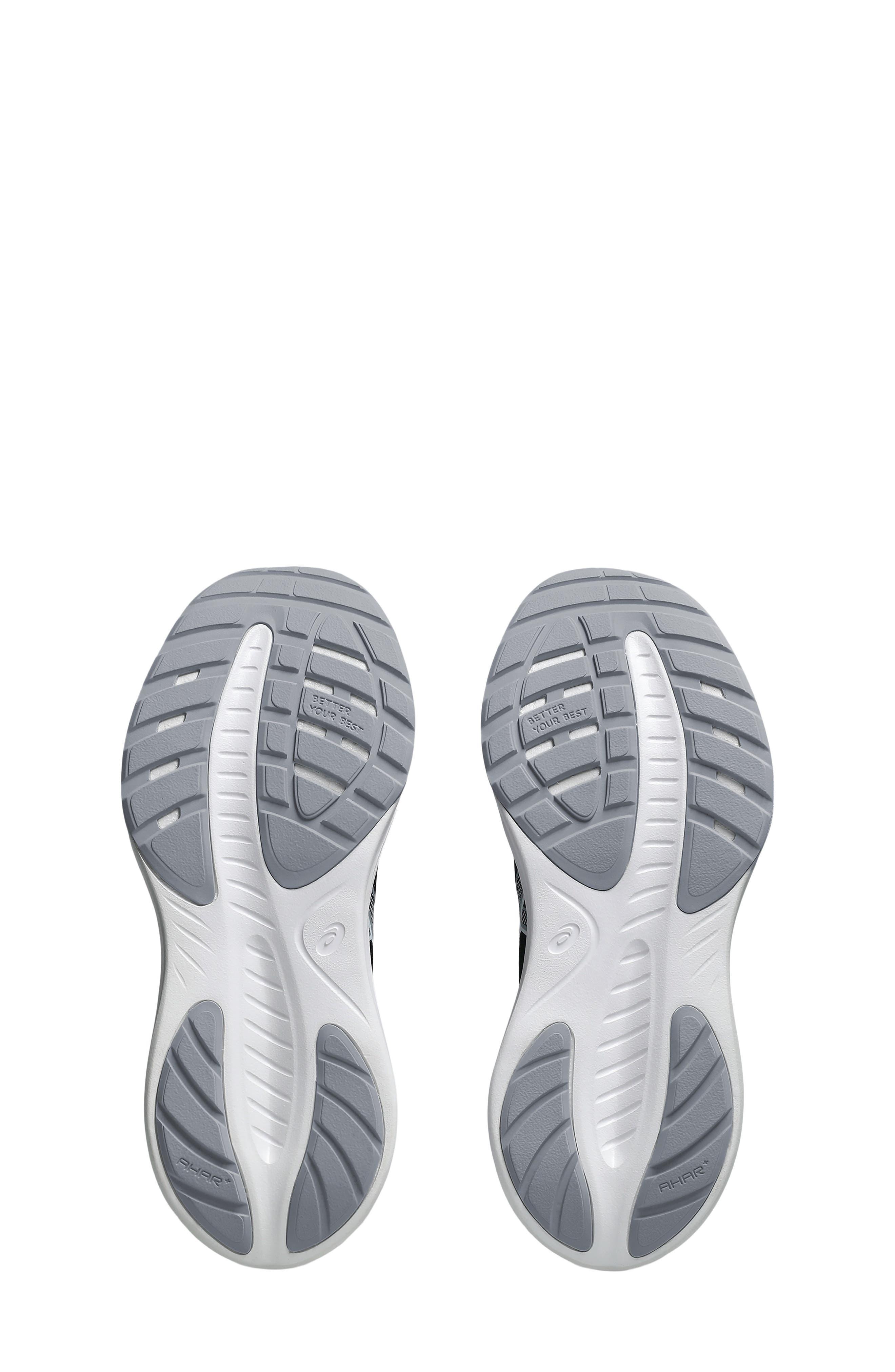 ASICS<sup>®</sup> Kids' GEL-CUMULUS<sup>®</sup> 27 Grade School Running Shoe, Alternate, color, Black/ White