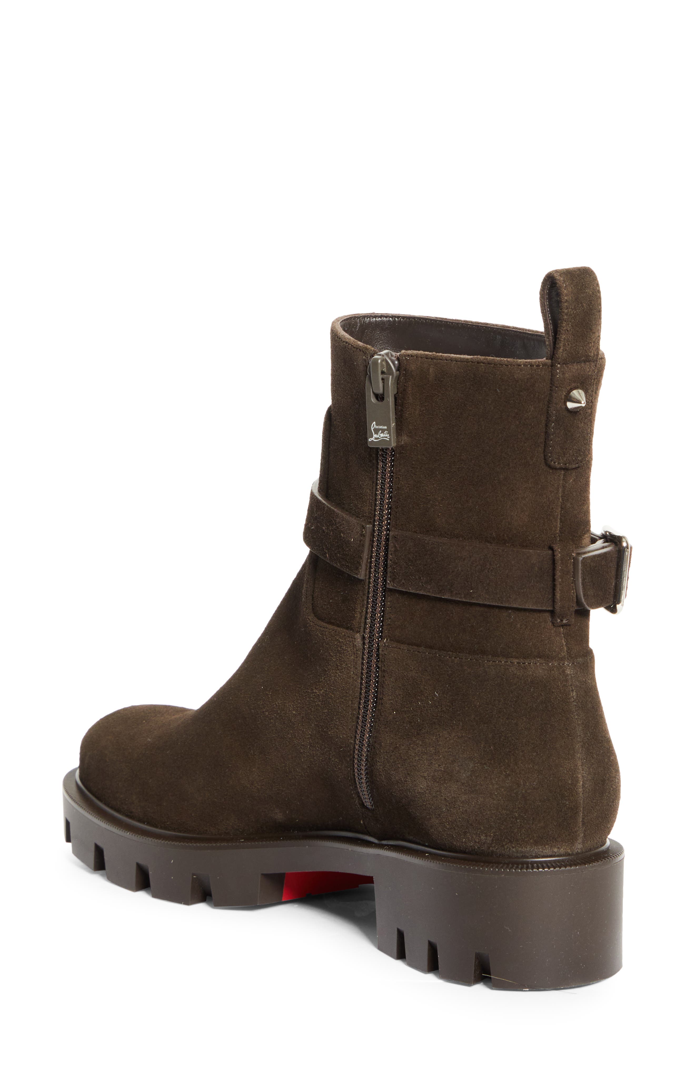 Christian Louboutin Dianouchette Bootie, Alternate, color, Cafe