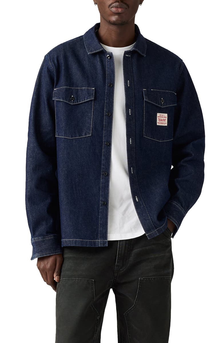 Levi's Worker Denim Button-Up Shirt, Main, color,