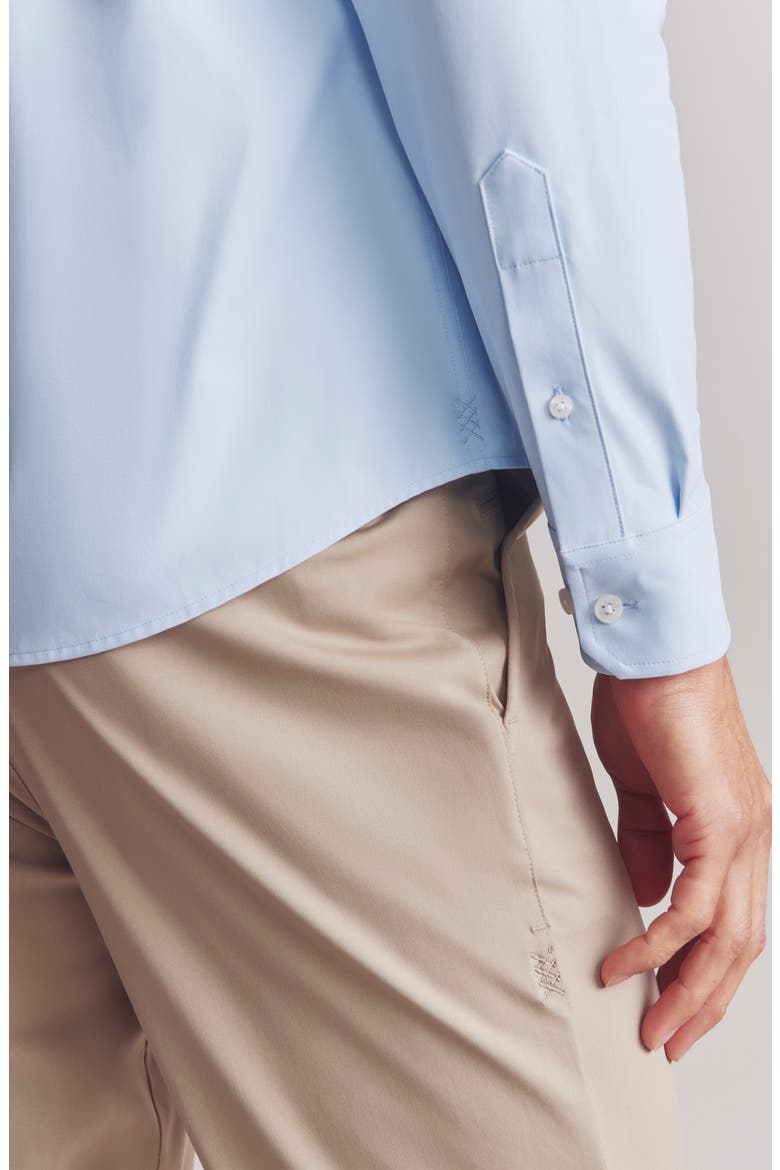 State of Mind Slim Fit Button-Up Shirt, Alternate, color, BLUE