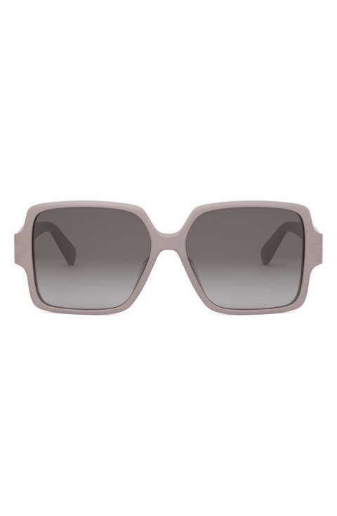 Triomphe 60mm Square Sunglasses