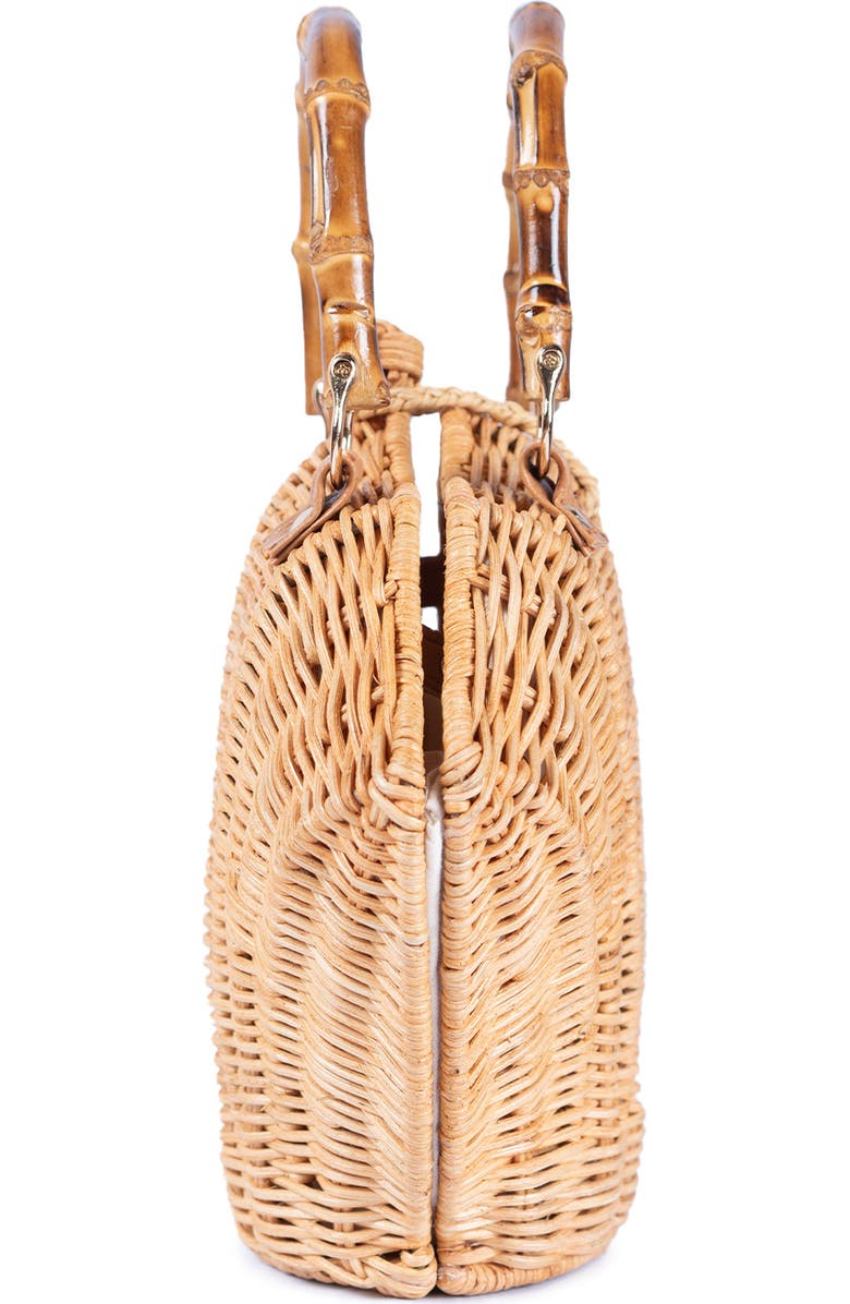 Jelavu Shelly Rattan Crossbody Bag, Alternate, color,