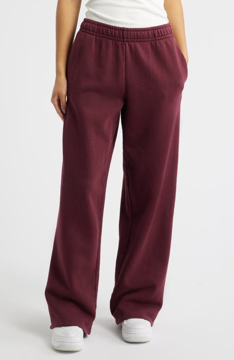 Wide Leg Sweatpants