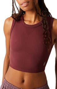 Free People FP Movement Free Throw Crop Muscle Tank Top