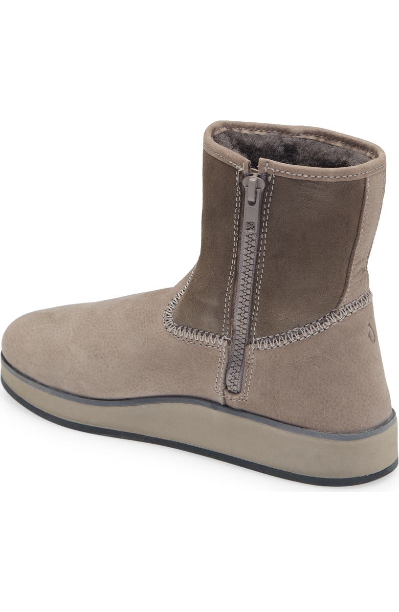 OluKai Paina Hulu Waterproof Genuine Shearling Lined Boot, Alternate, color,
