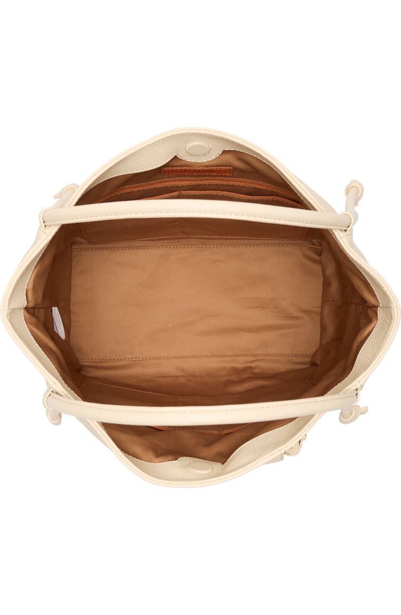 HOBO Endure Leather Tote, Alternate, color, Cream