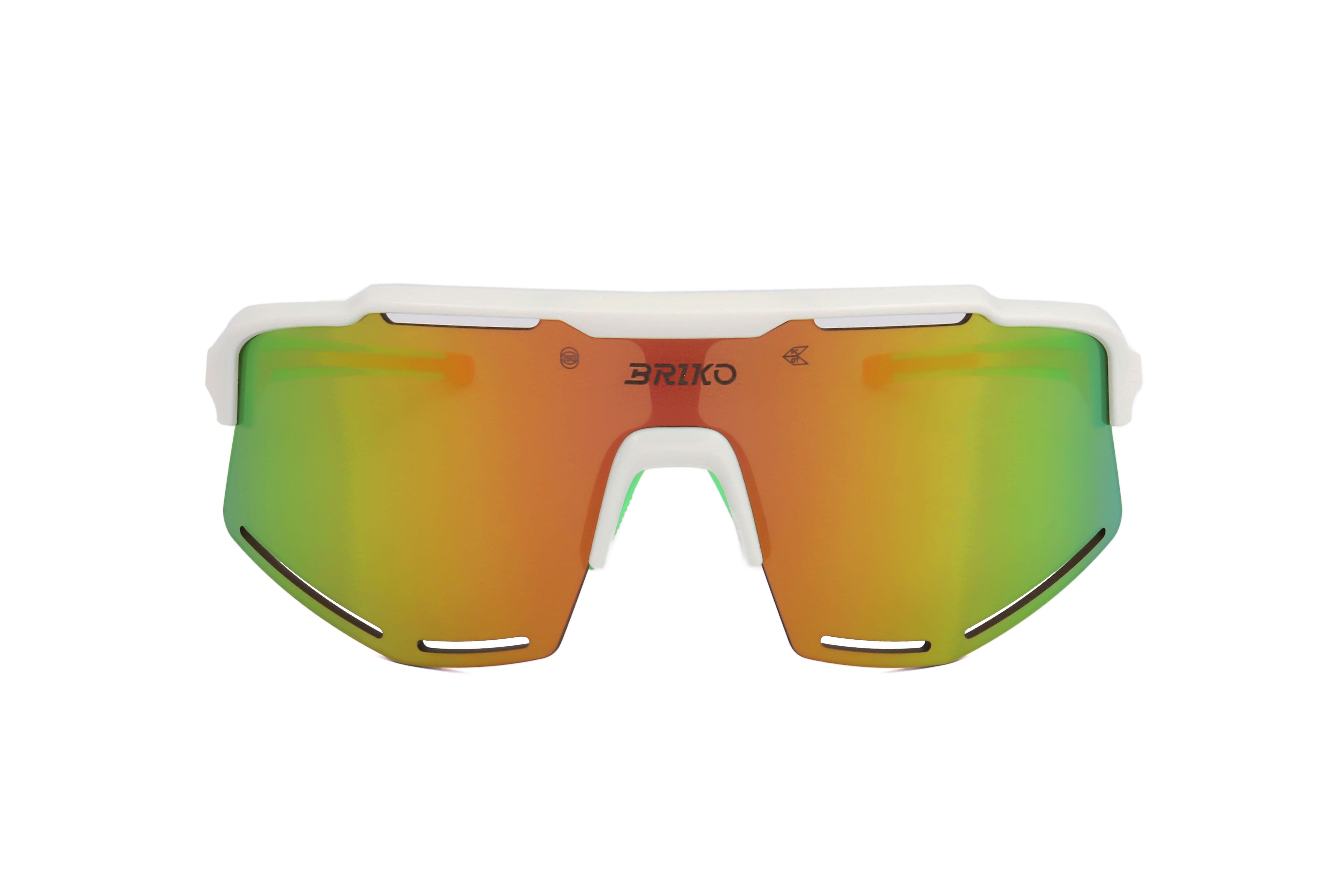 White Neon Green Orange