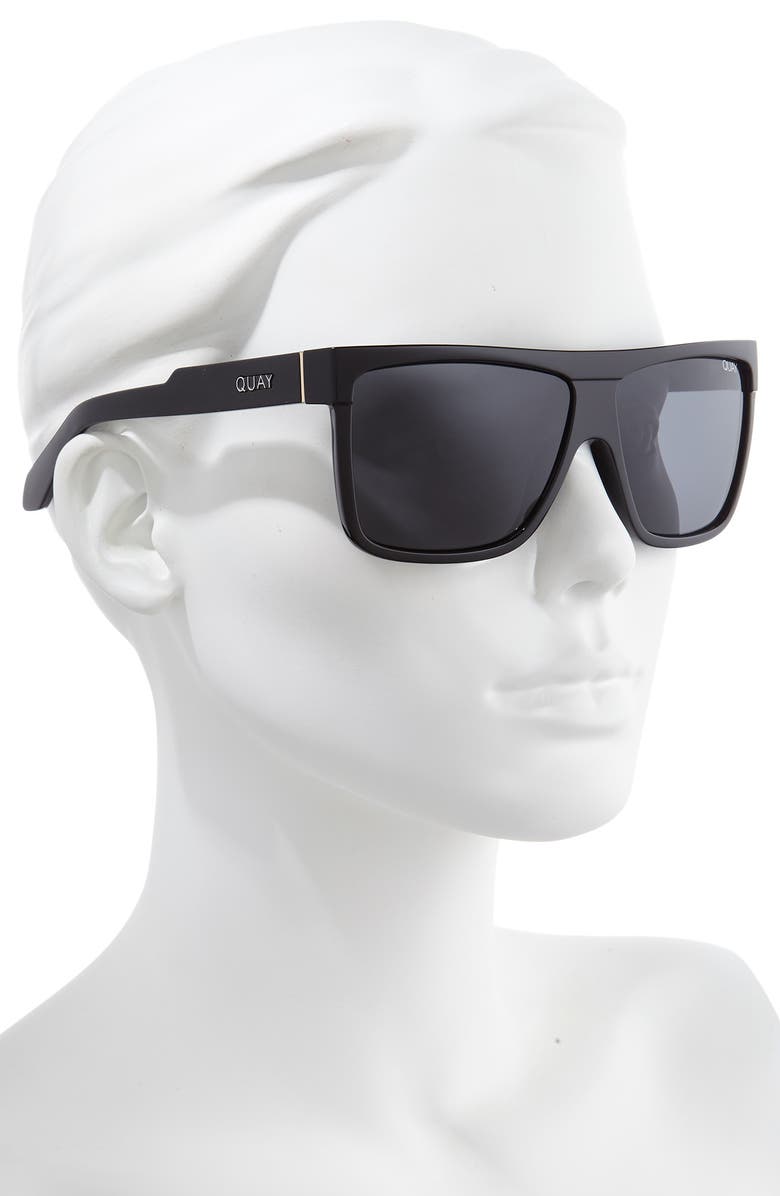 QUAY Australia Barnun 60mm Square Sunglasses, Alternate, color, 