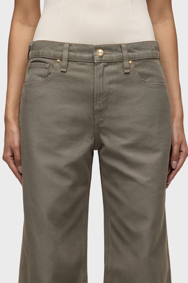 Rylee Loose Straight, Alternate, color, WASHED OLIVE