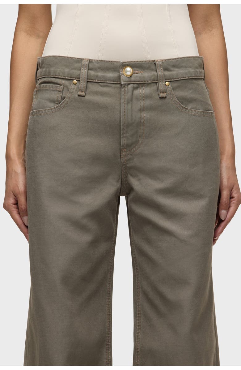 Hudson Jeans Rylee Loose, Alternate, color, Washed Olive