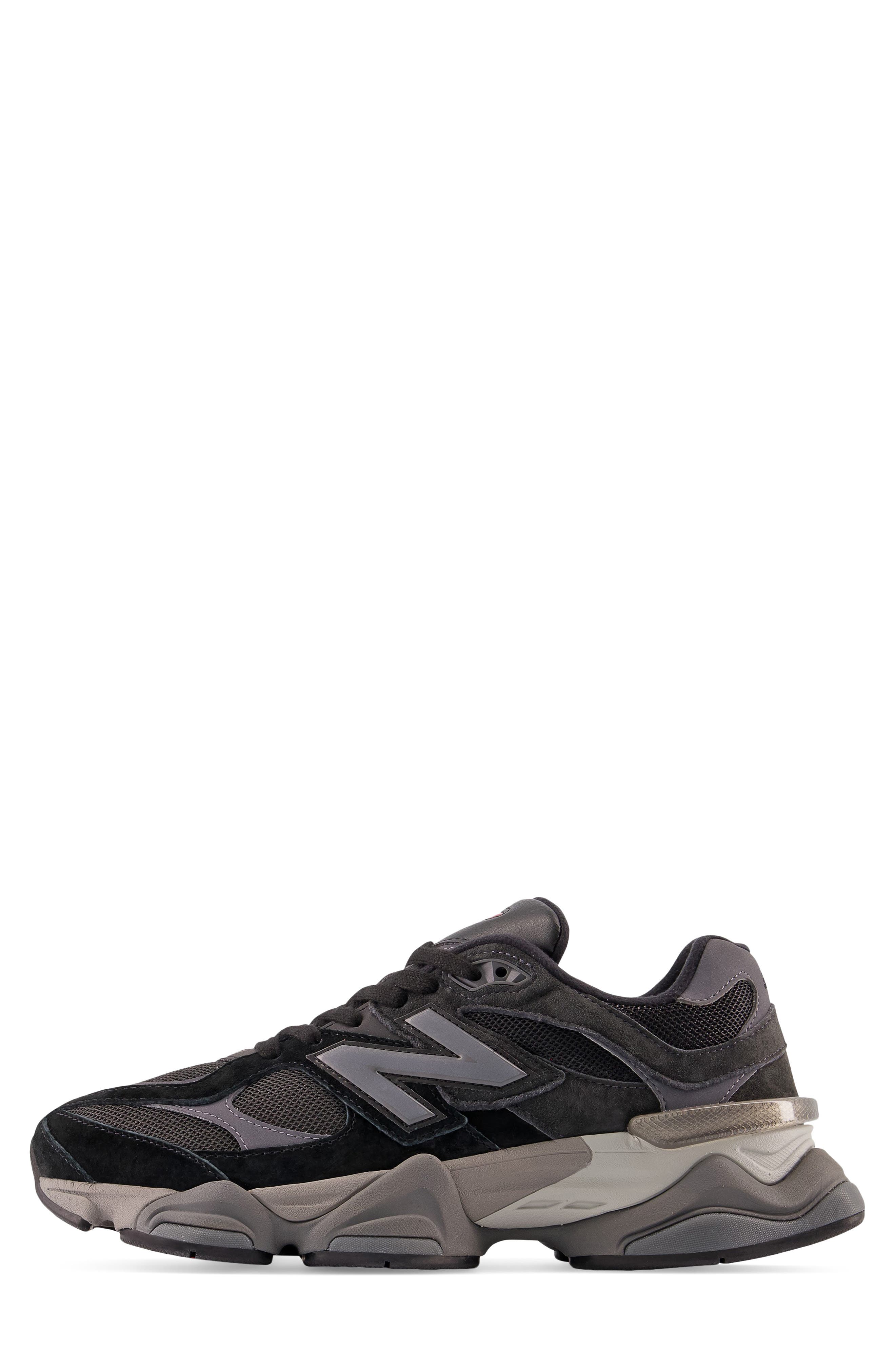 New Balance Gender Inclusive 9060 Sneaker, Alternate, color, Black/ Castlerock