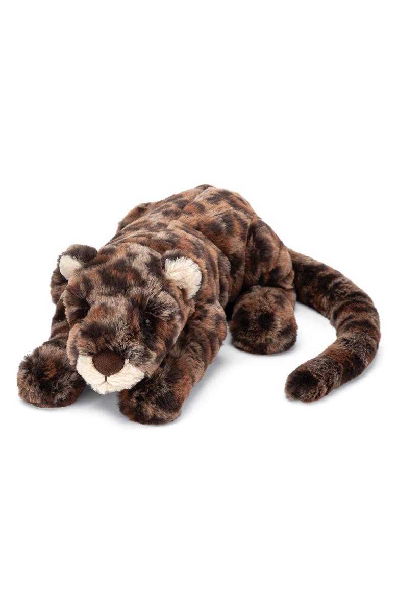 Jellycat Small Livi Leopard Stuffed Animal, Main, color, 